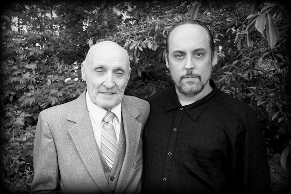 The author and his grandfather